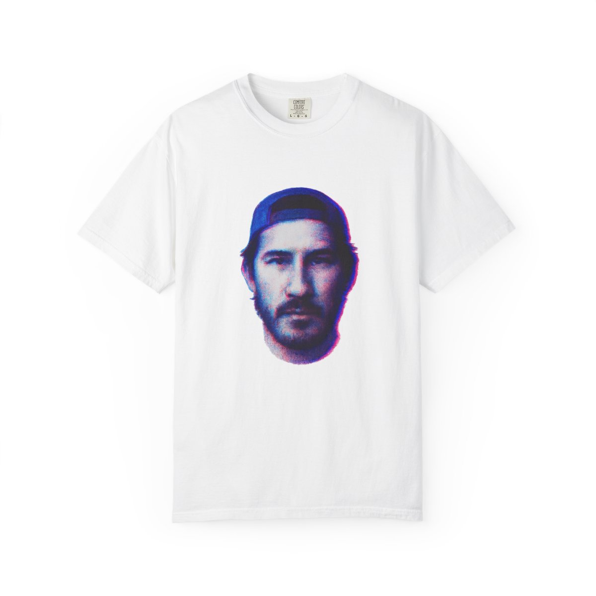 Markiplier Glitch Portrait T-Shirt - alternate angle 2, merchandise