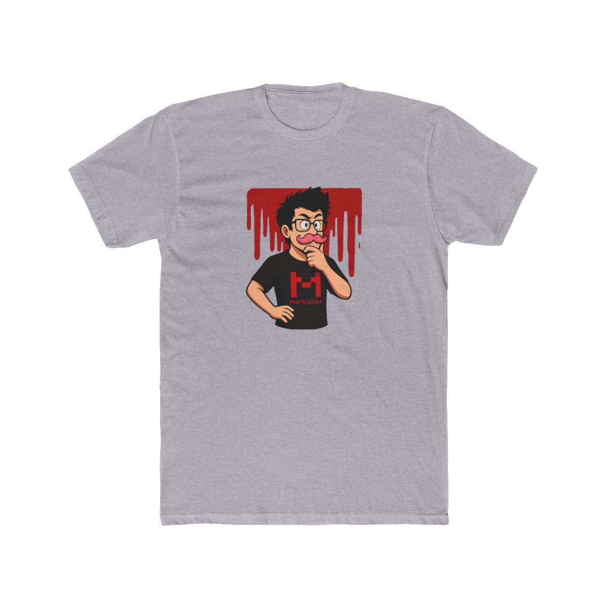 Markiplier Horror Gamer Classic T-Shirt - alternate angle 3, merchandise