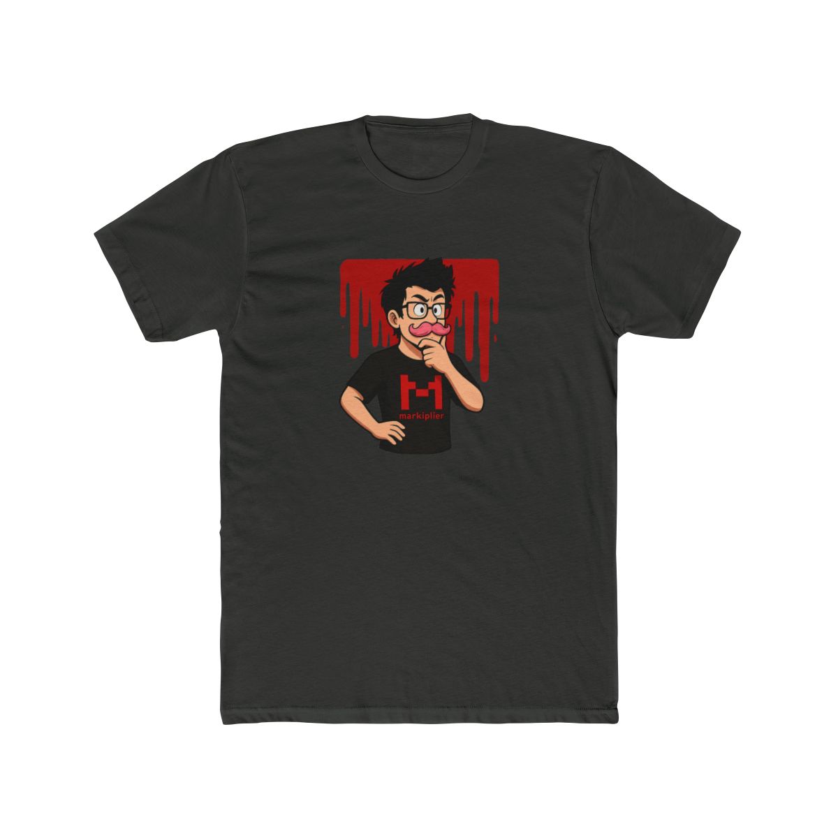 Markiplier Horror Gamer Classic T-Shirt - alternate angle 5, merchandise
