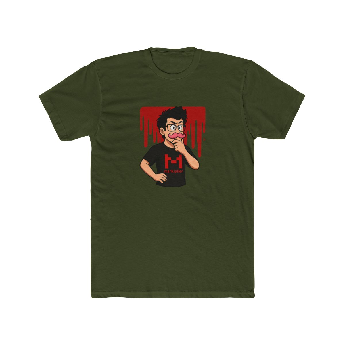 Markiplier Horror Gamer Classic T-Shirt - alternate angle 4, merchandise