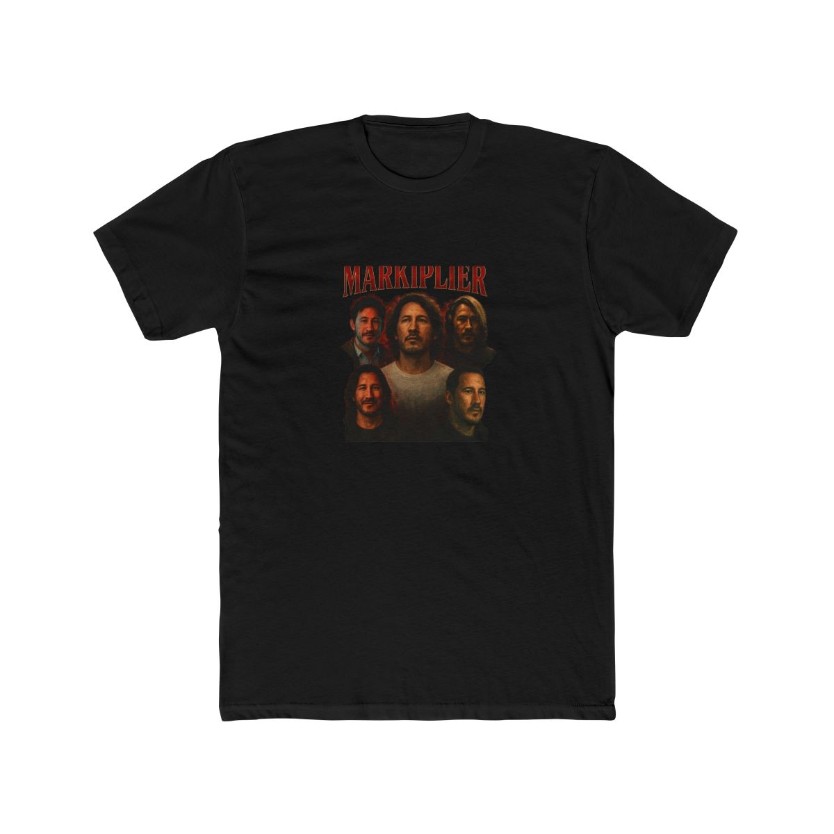 Markiplier Vintage Retro Graphic T Shirt - YouTube Gaming Fan Gift - alternate angle 3, merchandise