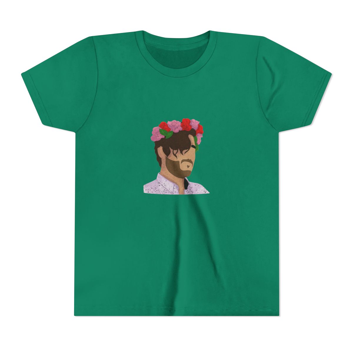 Flower Crown Markiplier Classic Kids T Shirt - alternate angle 2, merchandise