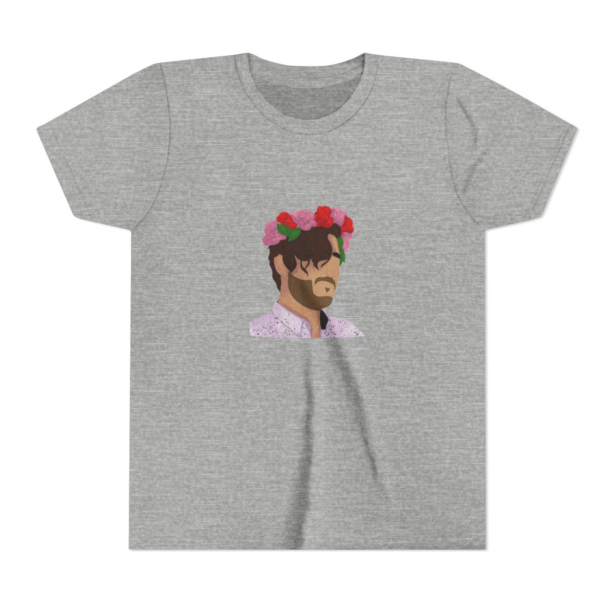 Flower Crown Markiplier Classic Kids T Shirt - alternate angle 3, merchandise