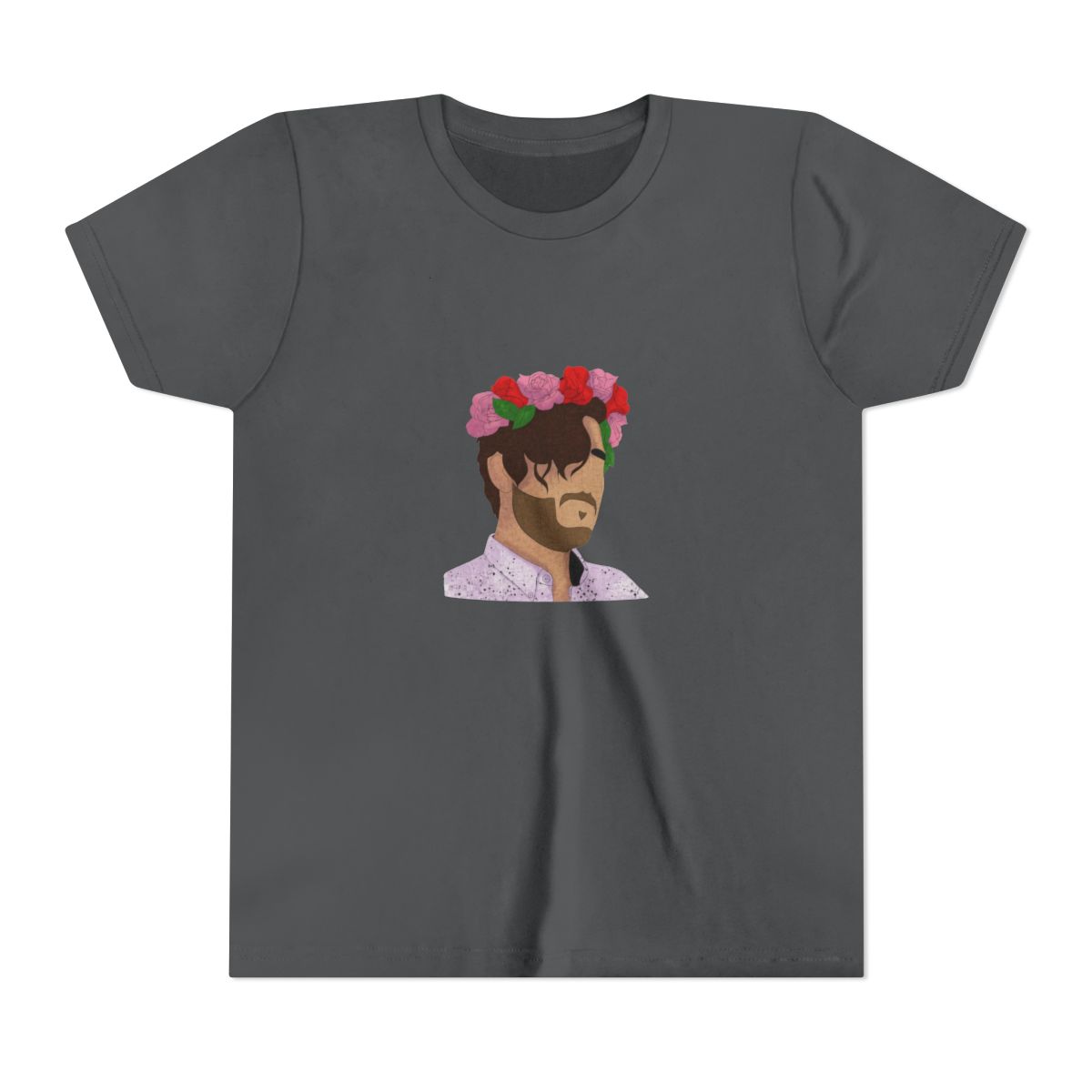 Flower Crown Markiplier Classic Kids T Shirt - alternate angle 5, merchandise