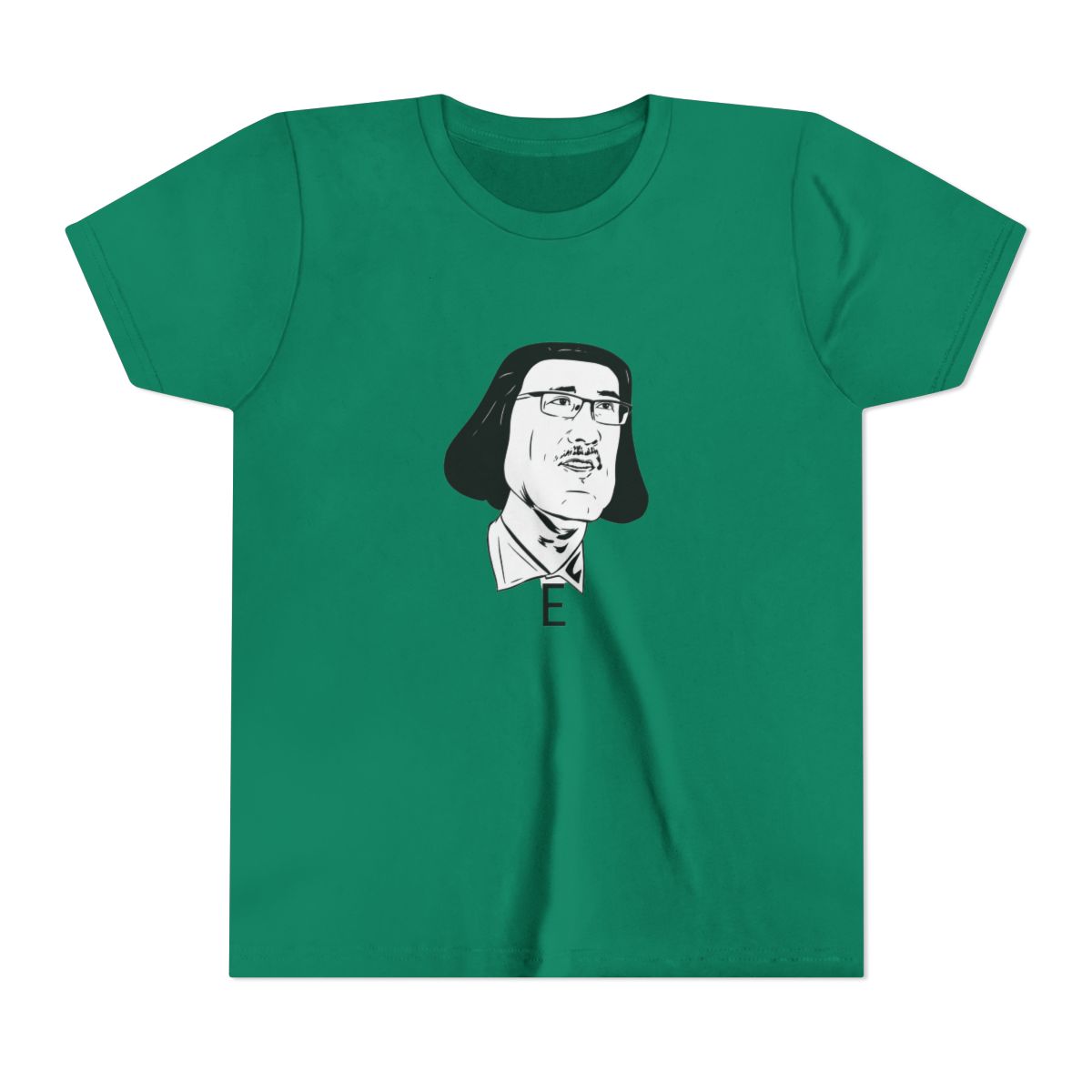 Markiplier E Classic Kids T-Shirt - alternate angle 2, merchandise