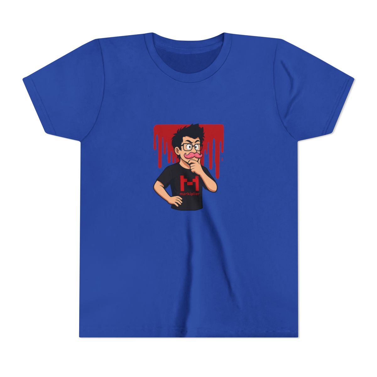 Markiplier Horror Gamer Classic Kids T-Shirt - alternate angle 3, merchandise