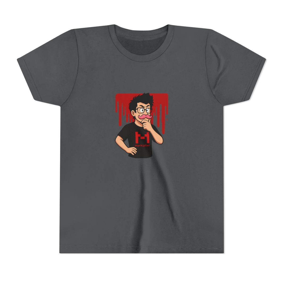 Markiplier Horror Gamer Classic Kids T-Shirt - alternate angle 4, merchandise