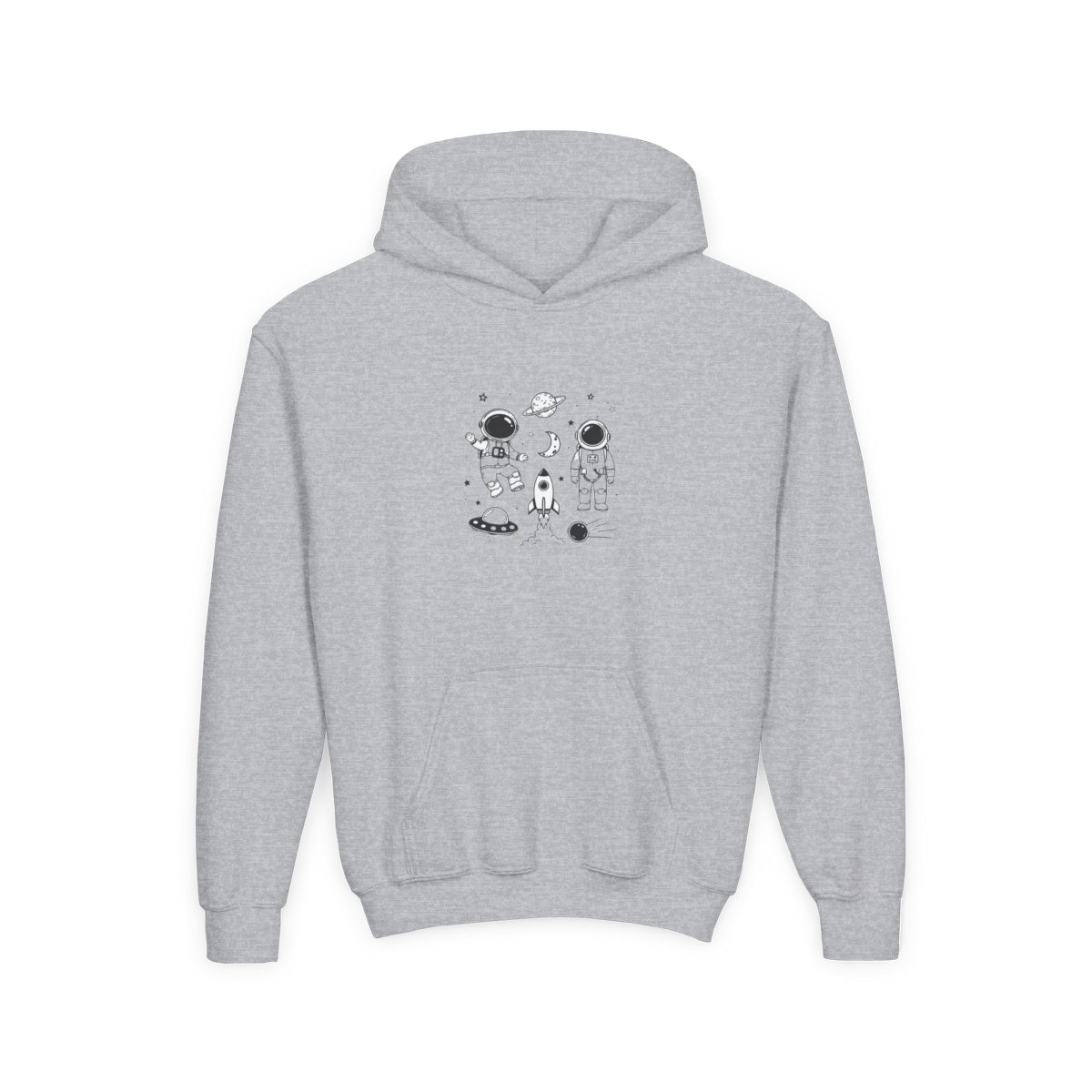 Markiplier Space Pullover Kids Hoodie - alternate angle 2, merchandise