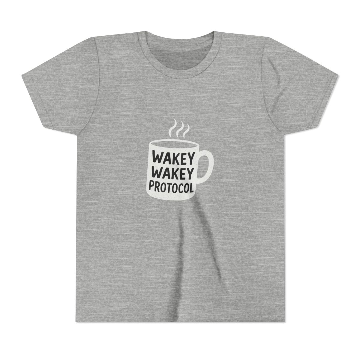 Markiplier Wakey Wakey Protocol Space Kids T-Shirt - alternate angle 2, merchandise