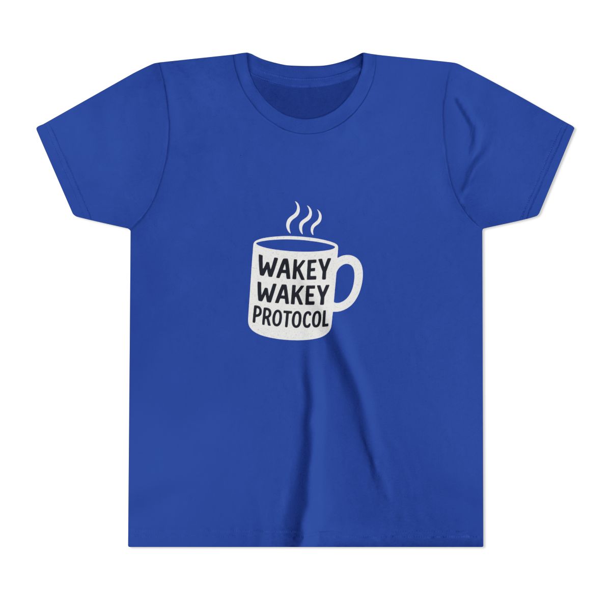 Markiplier Wakey Wakey Protocol Space Kids T-Shirt - alternate angle 3, merchandise
