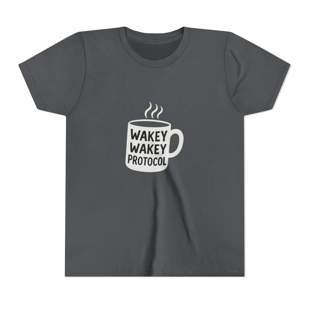 Markiplier Wakey Wakey Protocol Space Kids T-Shirt - alternate angle 4, merchandise