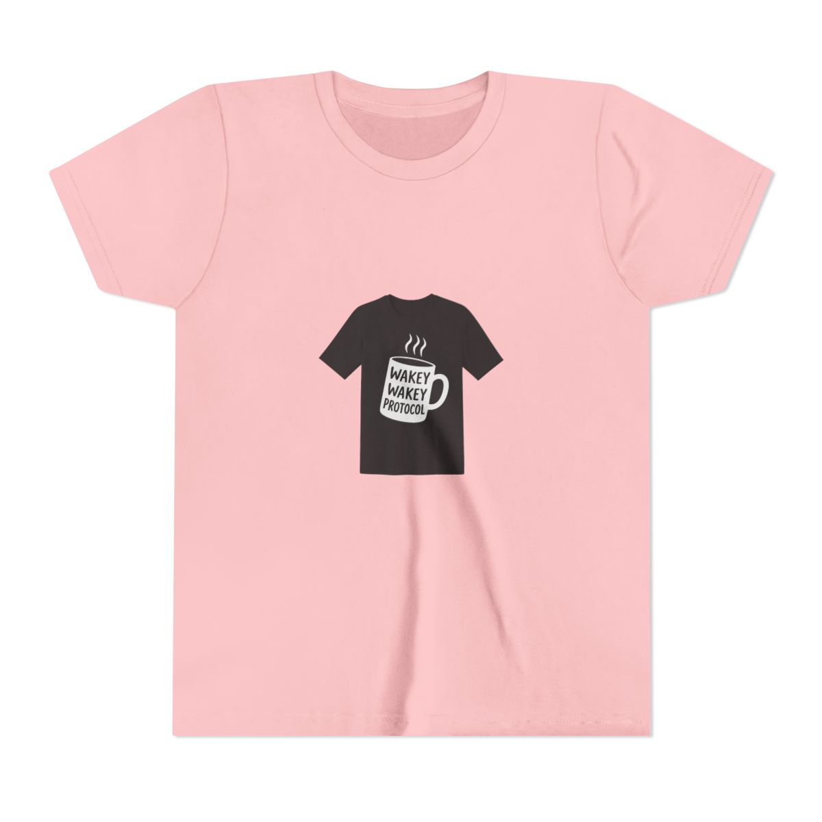Markiplier Wakey Wakey Protocol Space Kids T-Shirt - alternate angle 2, merchandise