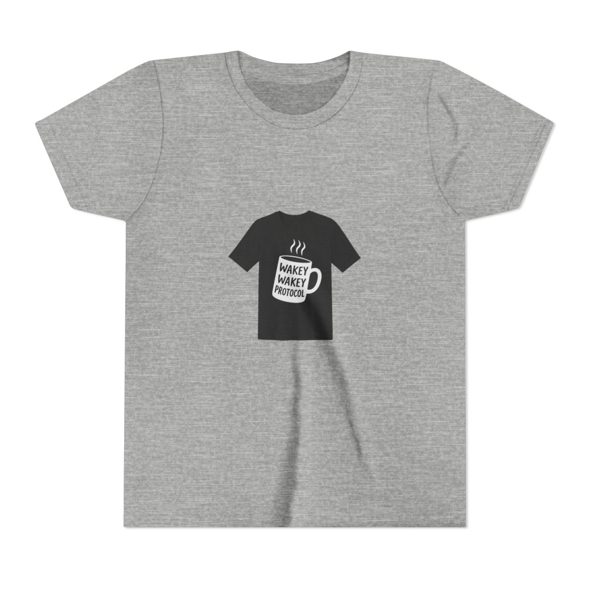 Markiplier Wakey Wakey Protocol Space Kids T-Shirt - alternate angle 3, merchandise