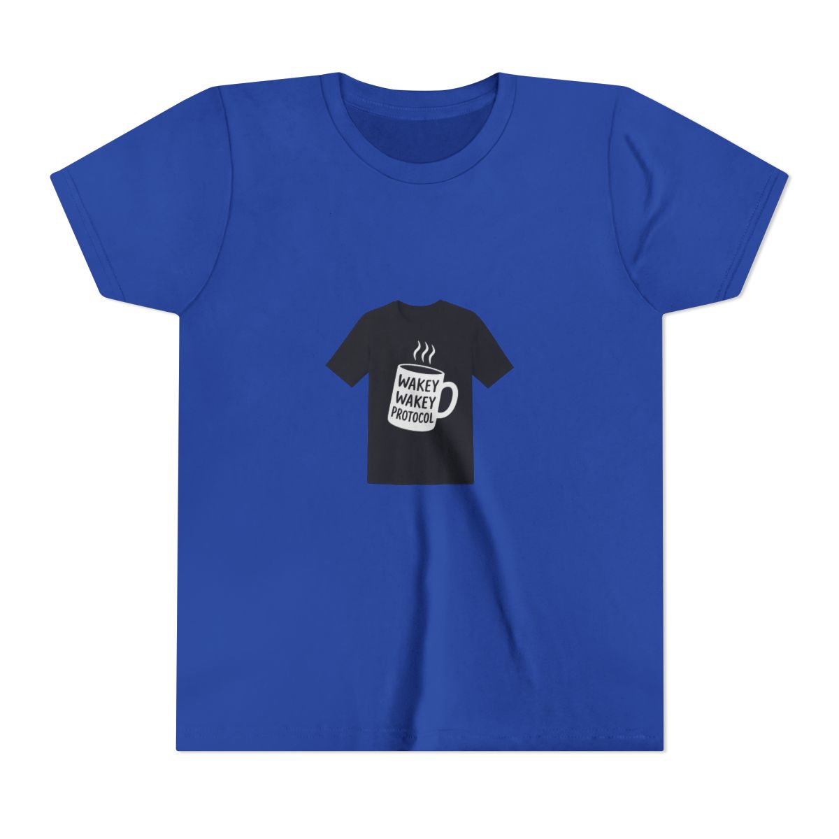 Markiplier Wakey Wakey Protocol Space Kids T-Shirt - alternate angle 4, merchandise