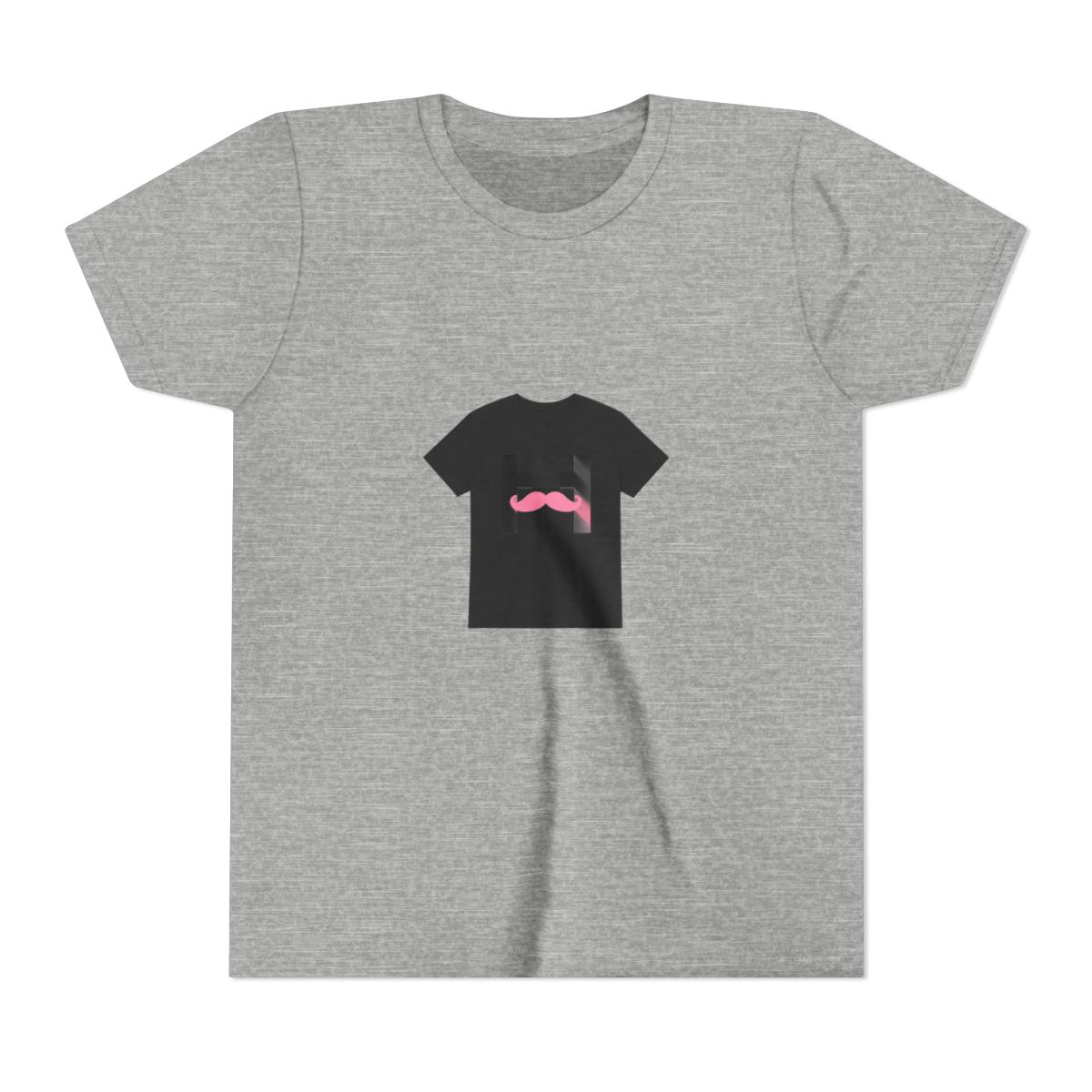 Markiplier Warfstache Iconic Logo Kids T-Shirt - alternate angle 3, merchandise