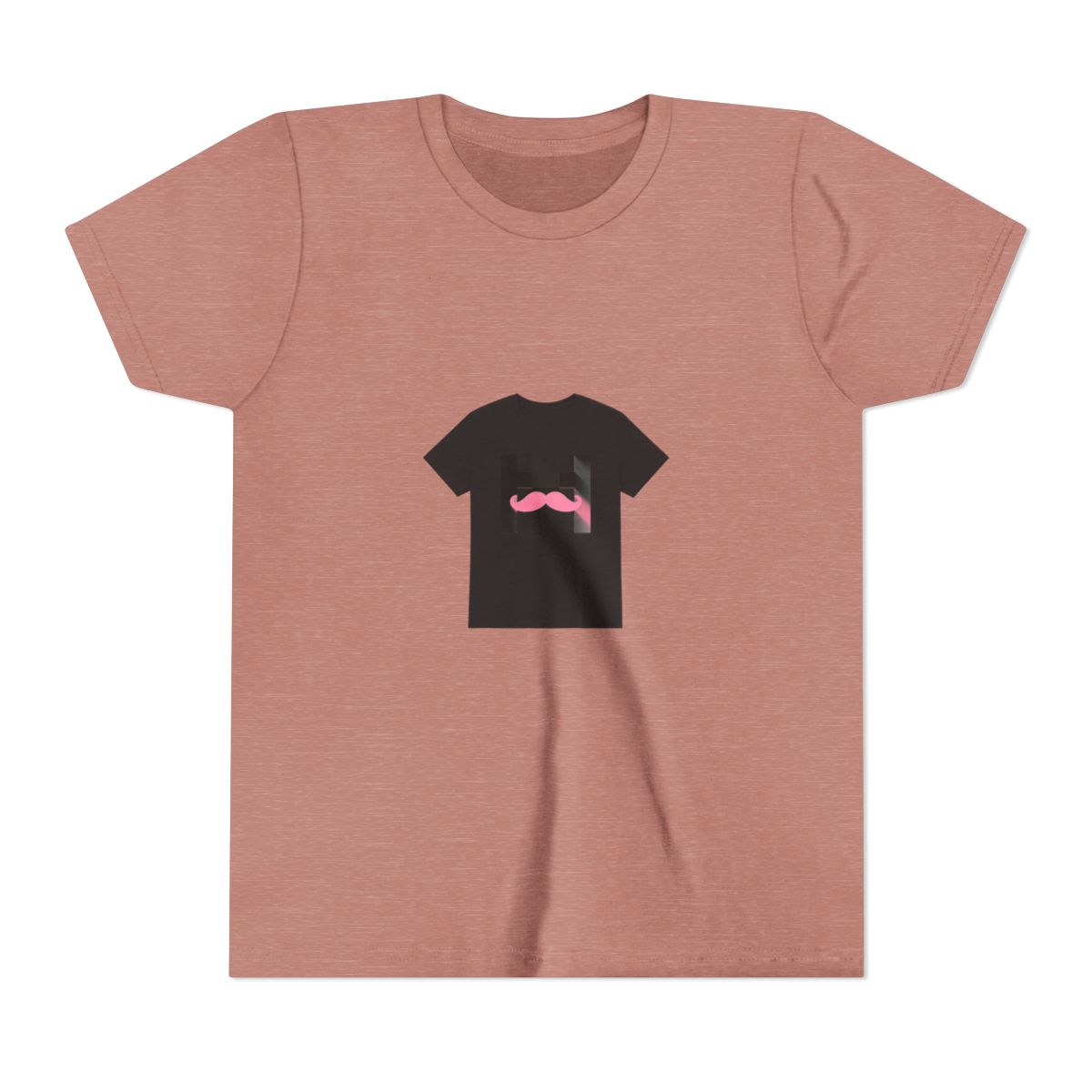 Markiplier Warfstache Iconic Logo Kids T-Shirt - alternate angle 2, merchandise