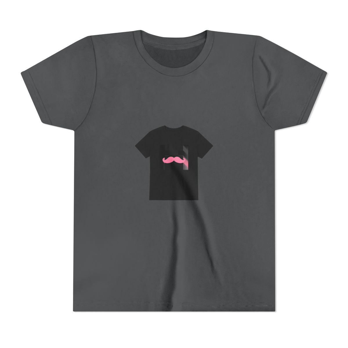 Markiplier Warfstache Iconic Logo Kids T-Shirt - alternate angle 5, merchandise