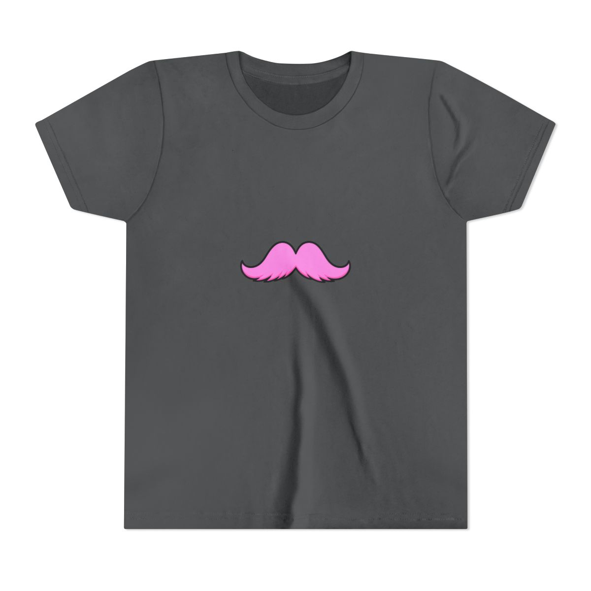 The Pink Stache Kids T-Shirt - alternate angle 5, merchandise